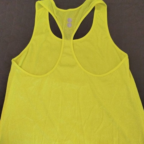 Reebok sports top like new, yellow, size M