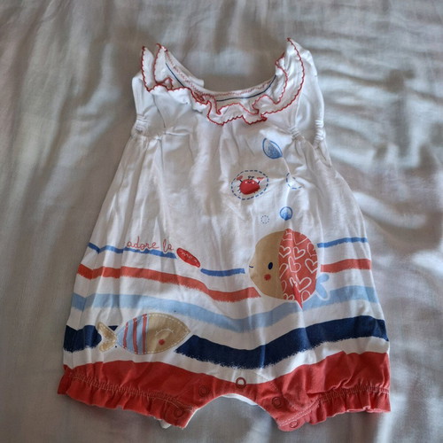Mayoral Baby Romper summer like new 4-6 months 70cm