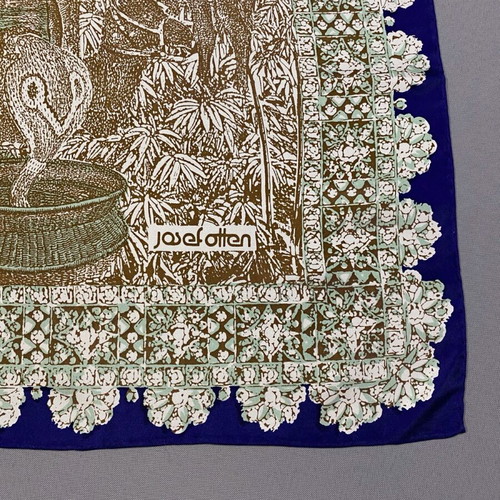 Josef Otten vintage scarf like new, multicolored