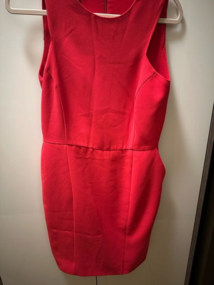 Mango cocktail dress medium red like new