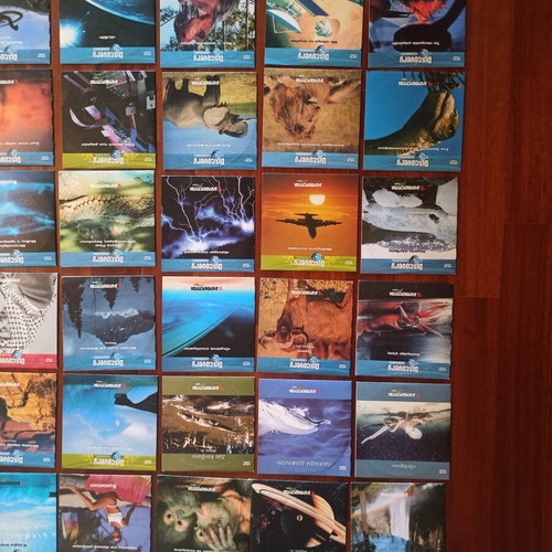 Ντοκυμαντέρ Discovery Channel σαν καινούργια, πακέτο 80 τεμαχίων