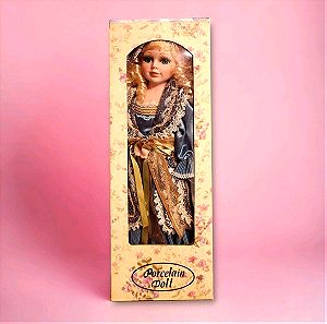 Vintage πορσελάνινη κούκλα του 90'