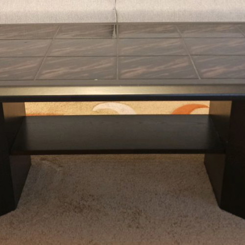 Coffee table used with tiles 135x75x46