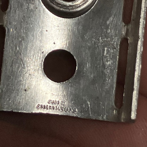 Soluna vintage shaving razor used from Czechoslovakia 1970