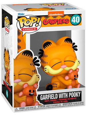 Φιγούρα Funko Pop Garfield with Pooky καινούργια, βινύλιο 10 εκ.