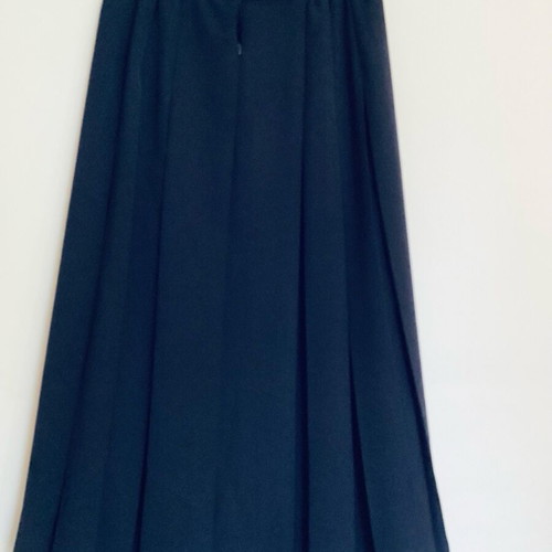 Marks & Spencer navy pleated midi skirt like new, size UK 16