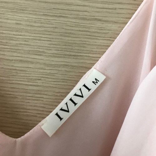 Pink maxi muslin dress like new with straps