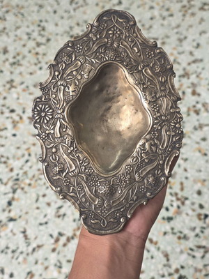 Saliera old silver used