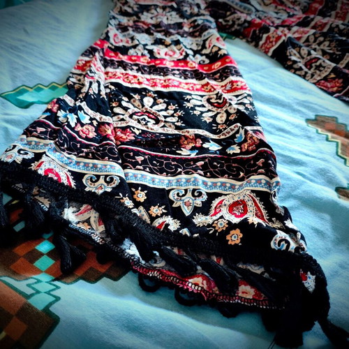 Benissimo dress used with boho/ethnic patterns, size M