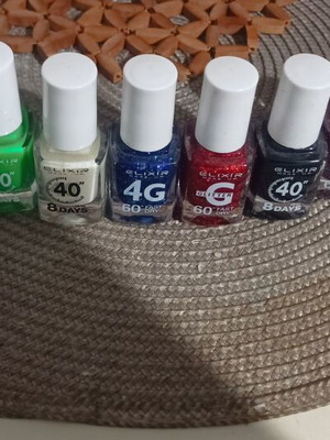 Mano Elixir nail polish new with glitter