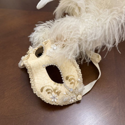 Authentic Venetian handmade mask from Atelier Marega