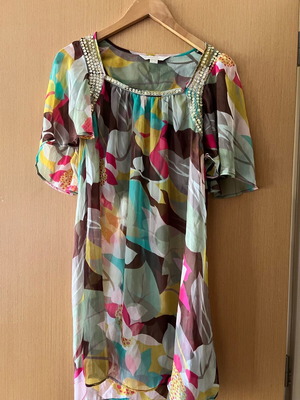Short dress used multicolor Accessorize size 8