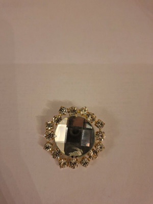 Pin used, very shiny with wear
