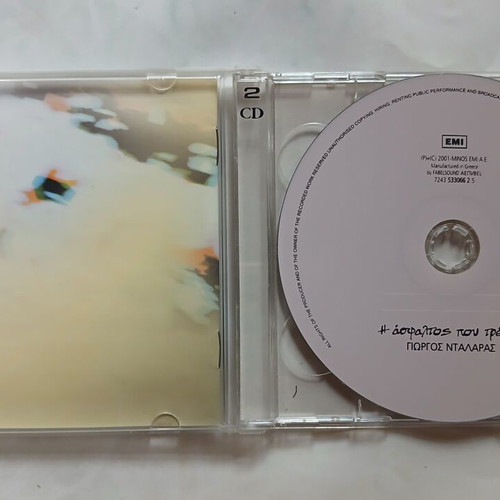 Giorgos Dalaras I Asfaltos Pou Trehei 2CD, Entechno
