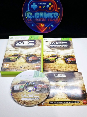 WRC Xbox 360 game used