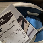 Air Jordan 1 Retro High OG Obsidian/University Blue, φορεμένα 2 φορές, μέγεθος 45