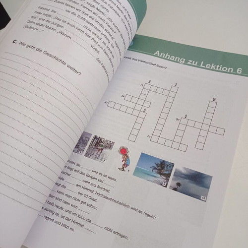 German Workbook B General Lyceum used