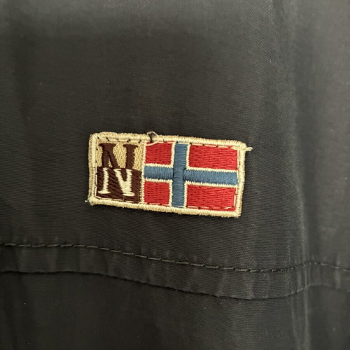 Napapijri vintage jacket, black, medium size