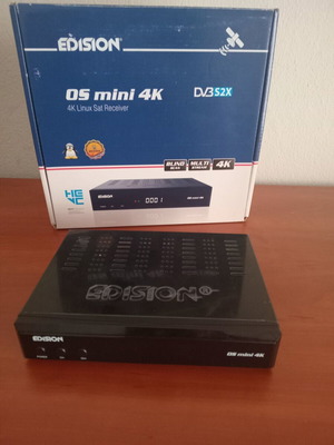 Edision OS Mini 4K Δορυφορικός Αποκωδικοποιητής σαν καινούργιο