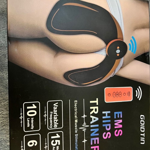 Ems hips trainer used, glute toning machine