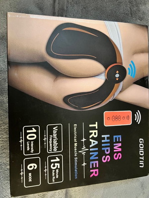 Ems hips trainer used, glute toning machine