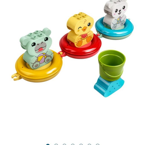 Lego Duplo bath toy like new, floating animal train