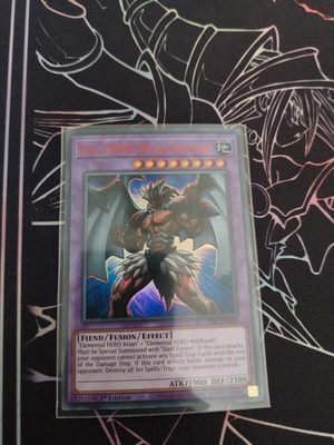 Evil Hero Wild Cyclone Yu-Gi-Oh! κάρτα σαν καινούργιο ultra rare