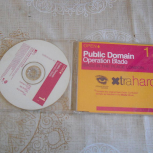 Operation Blade CD maxi-single used, electronic