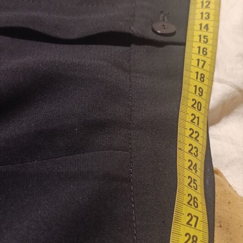 Fabric pants like new, size XS 34, black
