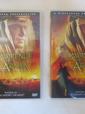 Lawrence of Arabia 2-DVD set used, 1962 adventure drama