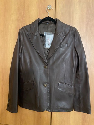 Colori Vintage handmade leather women's jacket new brown