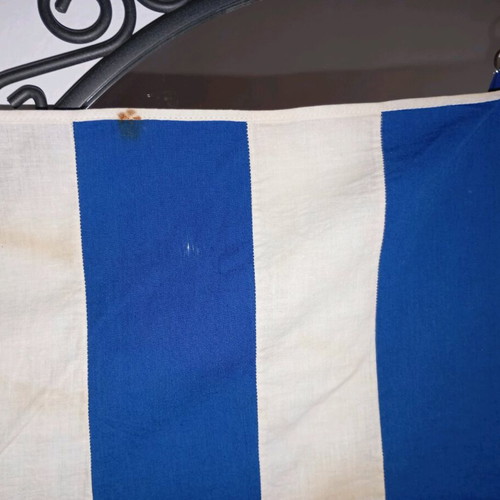 Old Greek flag used 1.32x72