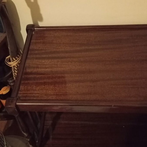 Trolley bar used, two-seater with wheels