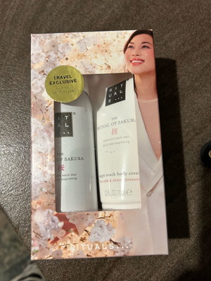 Rituals travel set rice milk & cherry blossom new