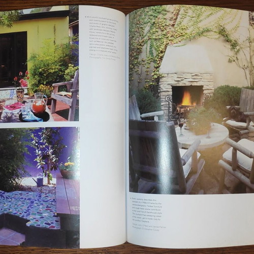 Outdoor Rooms used book on porches, terraces, decks, gazebos