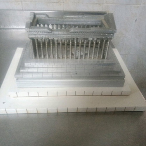 Parthenonas carpet used stainless steel decor piece