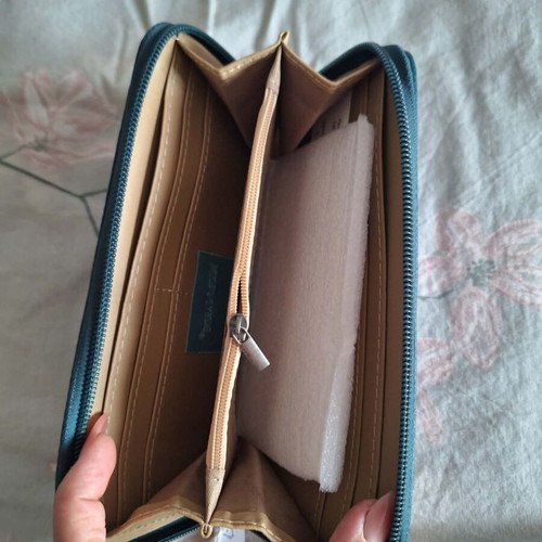 Women's wallet, turquoise