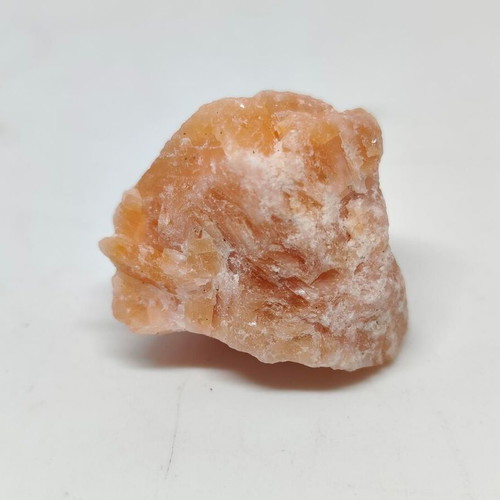 Orange Calcite natural raw mineral 12g like new
