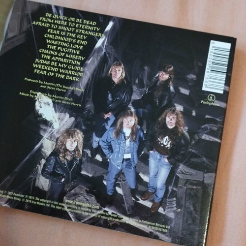 Iron Maiden Fear Of The Dark CD like new, metal