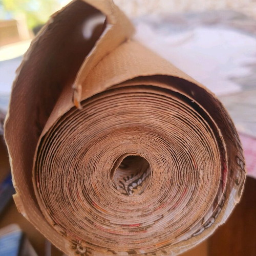 Wallpaper used, English, two rolls