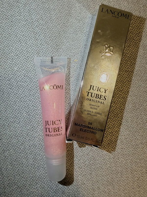 Lancôme Juicy Tubes Original Lip Gloss 05 Marshmallow Electro καινούργιο, 15 ml