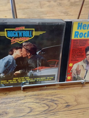 2 CD More Rock 'n' Roll Love Songs & Heroes Of Rock 'n' Roll Part II like new