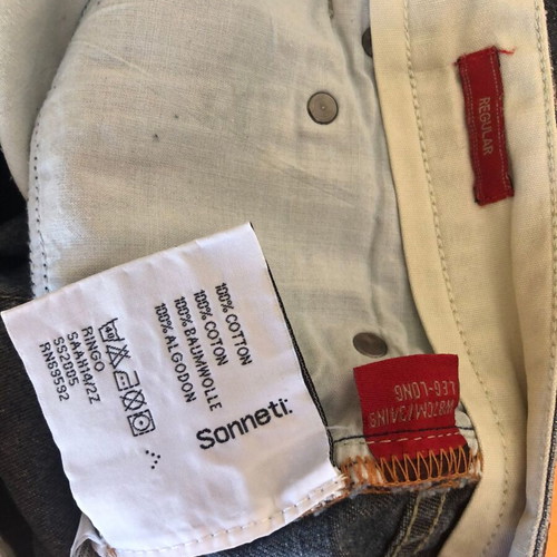 Sonneti Jeans denim pants new, size M, blue