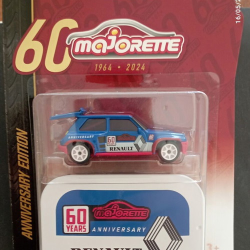 Αυτοκινητάκι συλλεκτικό Majorette Renault Anniversary Edition καινούργιο