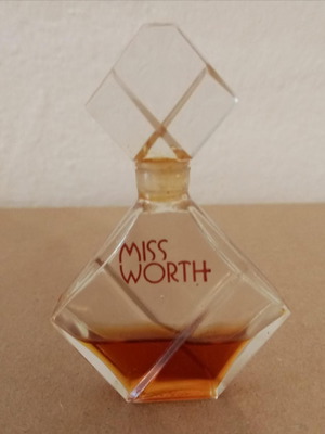 Miss Worth vintage αρωματικό μπουκάλι μεταχειρισμένο 1970