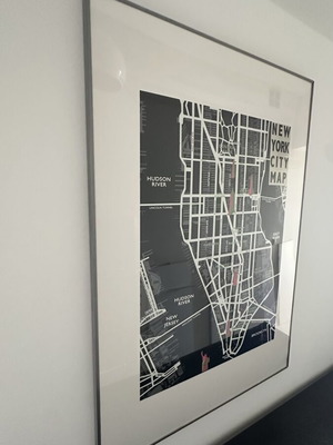 Silver frame IKEA like new