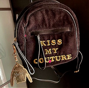 Juicy Couture mini backpack βελουτε
