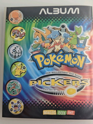 Pokemon Pickers Album Magic Box Int. Like New Complete 2000s Collection