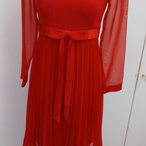 Makis Tselios Fashion dress red like new size M