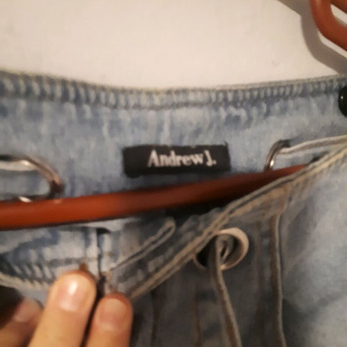 Denim shorts size S like new, blue color